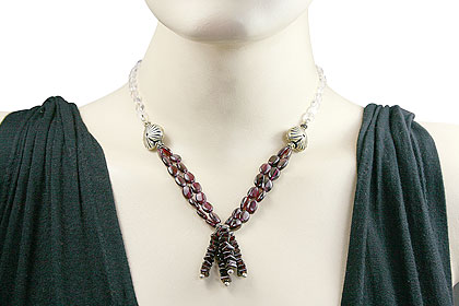 SKU 15623 unique Crystal necklaces Jewelry
