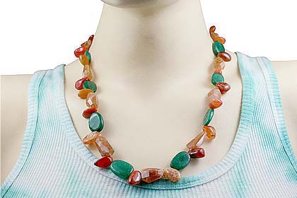 SKU 16387 unique Sunstone necklaces Jewelry