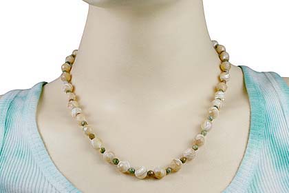 SKU 16395 unique Unakite necklaces Jewelry