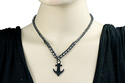 SKU 16399 unique Hematite necklaces Jewelry