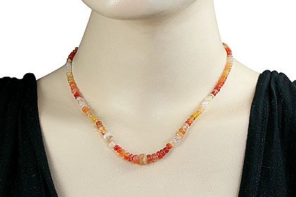 SKU 16401 unique Opal necklaces Jewelry