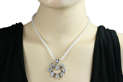 SKU 16419 unique Moonstone necklaces Jewelry