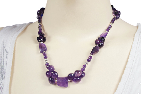 SKU 9234 unique Amethyst necklaces Jewelry