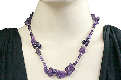 SKU 9238 unique Amethyst necklaces Jewelry