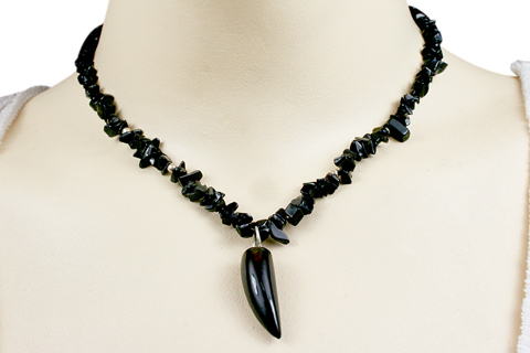 SKU 9600 unique Onyx necklaces Jewelry