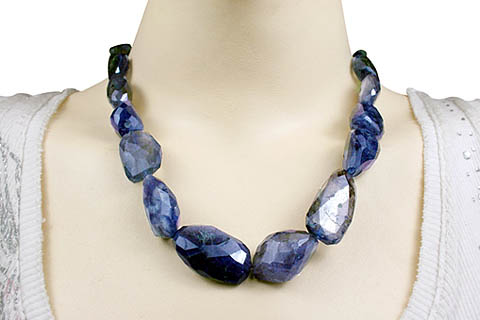 SKU 9671 unique Iolite necklaces Jewelry