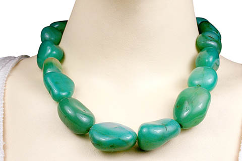 SKU 9682 unique Chalcedony necklaces Jewelry