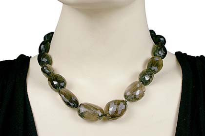 SKU 9695 unique Smoky Quartz necklaces Jewelry