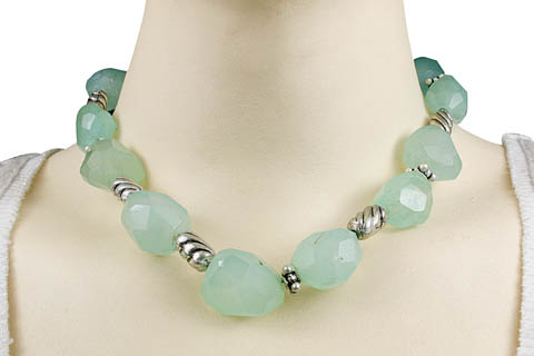 SKU 9717 unique Chalcedony necklaces Jewelry