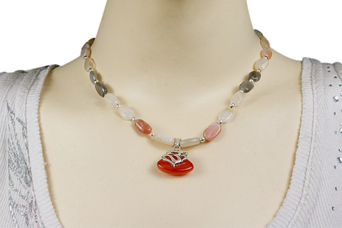 SKU 9749 unique Moonstone necklaces Jewelry