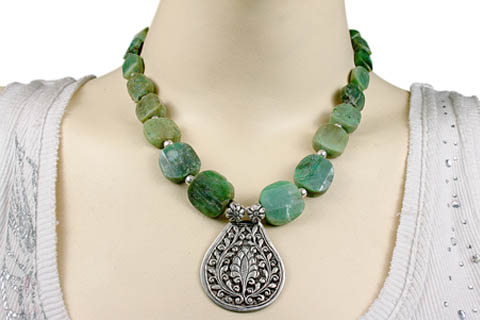 SKU 9752 unique Chrysoprase necklaces Jewelry