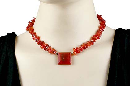 SKU 9824 unique Carnelian necklaces Jewelry