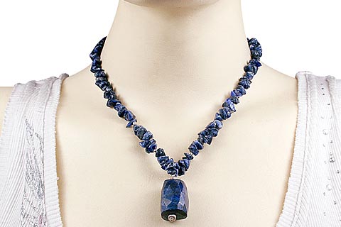 SKU 9826 unique Sodalite necklaces Jewelry