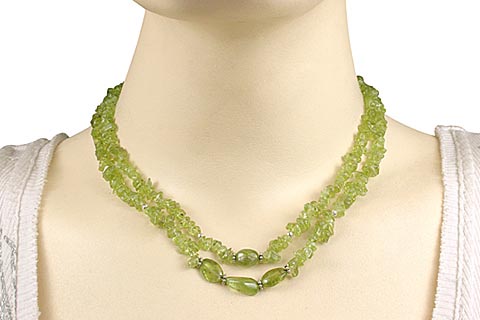 SKU 9831 unique Peridot necklaces Jewelry