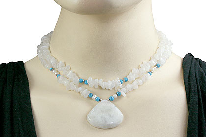 SKU 9848 unique Moonstone necklaces Jewelry