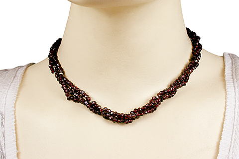 SKU 9861 unique Garnet necklaces Jewelry