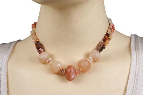 SKU 9863 unique Pink Opal necklaces Jewelry