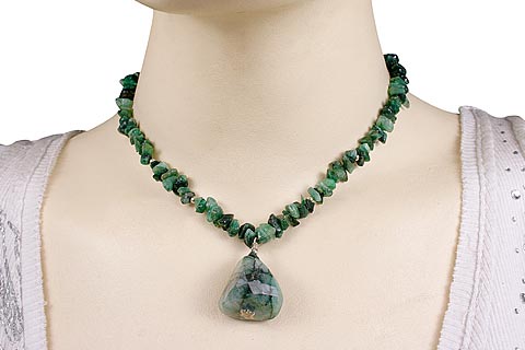 SKU 9876 unique Emerald necklaces Jewelry