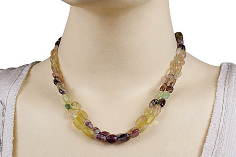 SKU 9881 unique Fluorite necklaces Jewelry