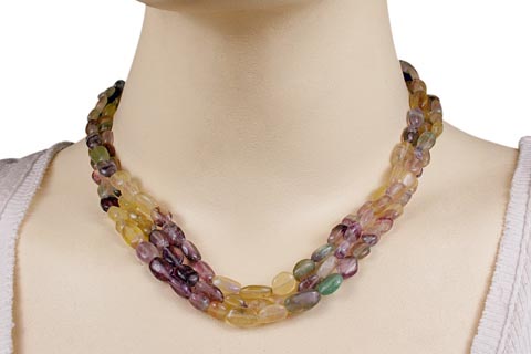 SKU 9886 unique Fluorite necklaces Jewelry