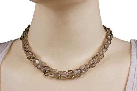 SKU 9887 unique Smoky Quartz necklaces Jewelry