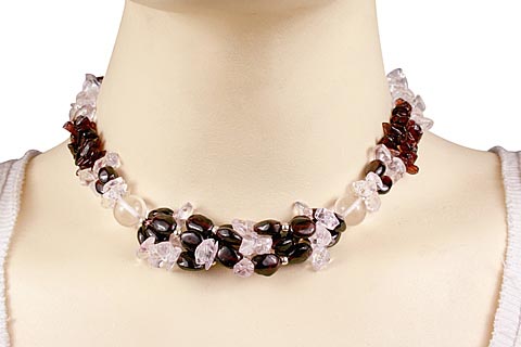 SKU 9960 unique Garnet necklaces Jewelry