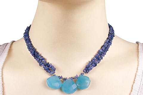SKU 9961 unique Sapphire necklaces Jewelry