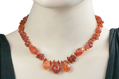 SKU 9963 unique Carnelian necklaces Jewelry