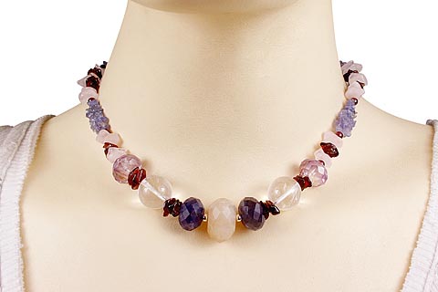 SKU 9967 unique Multi-stone necklaces Jewelry
