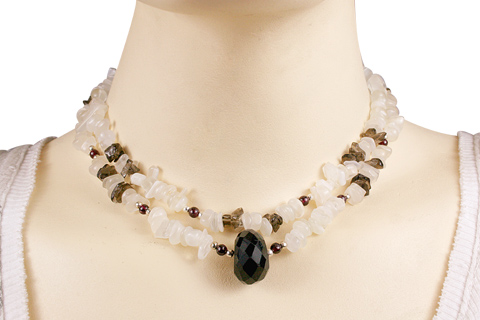 SKU 9971 unique Multi-stone necklaces Jewelry