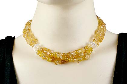 SKU 9982 unique Citrine necklaces Jewelry