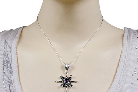 SKU 10008 unique Amethyst pendants Jewelry