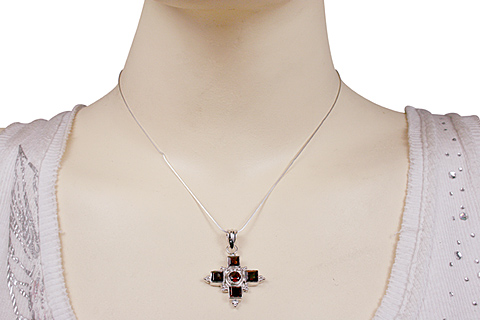 SKU 10128 unique Garnet pendants Jewelry