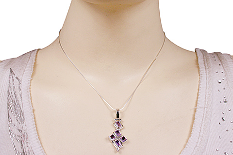 SKU 10136 unique Amethyst pendants Jewelry