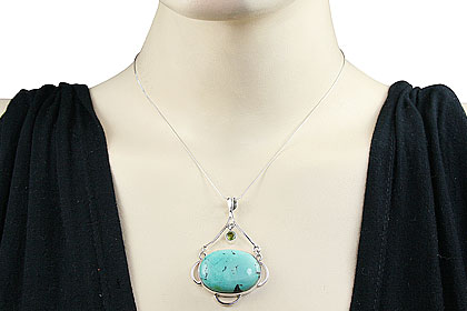 SKU 10205 unique Turquoise pendants Jewelry