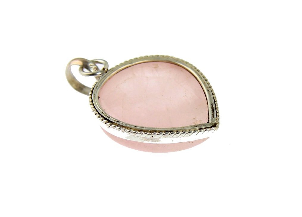 SKU 10267 unique Rose quartz pendants Jewelry