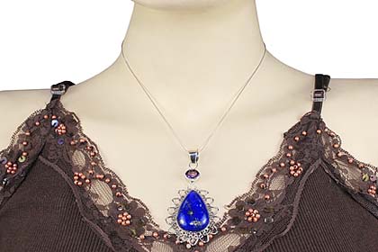 SKU 10328 unique Lapis Lazuli pendants Jewelry