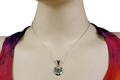 SKU 10500 unique Emerald pendants Jewelry