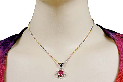 SKU 10506 unique Ruby pendants Jewelry