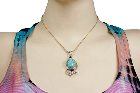 SKU 10612 unique Turquoise pendants Jewelry