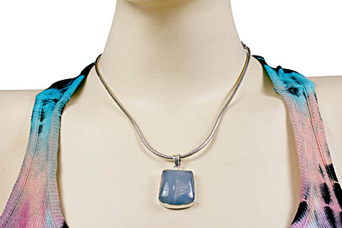 SKU 10628 unique Chalcedony pendants Jewelry