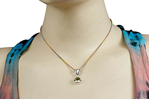 SKU 10631 unique Lemon Quartz pendants Jewelry