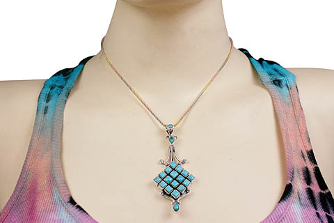 SKU 10642 unique Turquoise pendants Jewelry