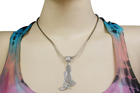 SKU 10658 unique Blue Topaz pendants Jewelry