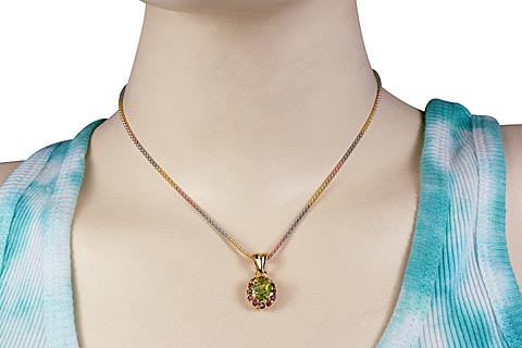 SKU 10928 unique Peridot pendants Jewelry