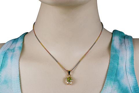 SKU 10943 unique Peridot pendants Jewelry