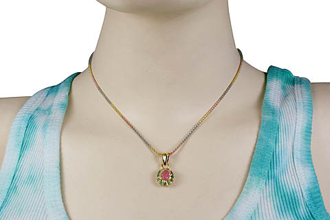 SKU 10945 unique Rose quartz pendants Jewelry