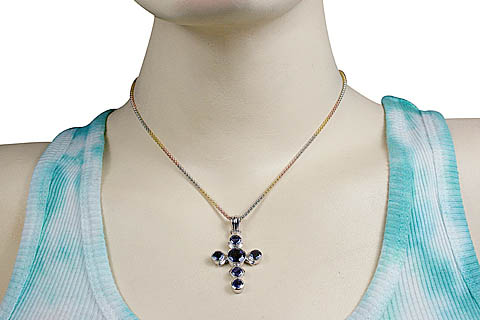 SKU 11273 unique Iolite pendants Jewelry