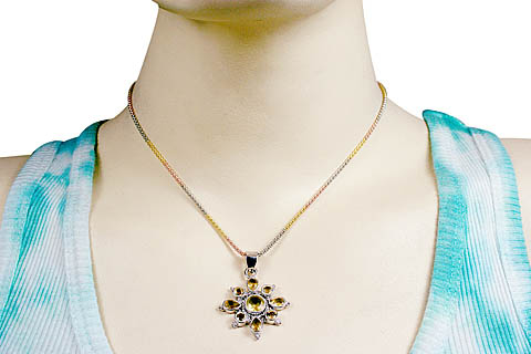 SKU 11282 unique Citrine pendants Jewelry