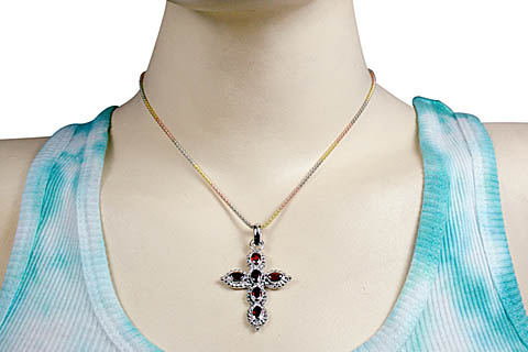 SKU 11293 unique Garnet pendants Jewelry